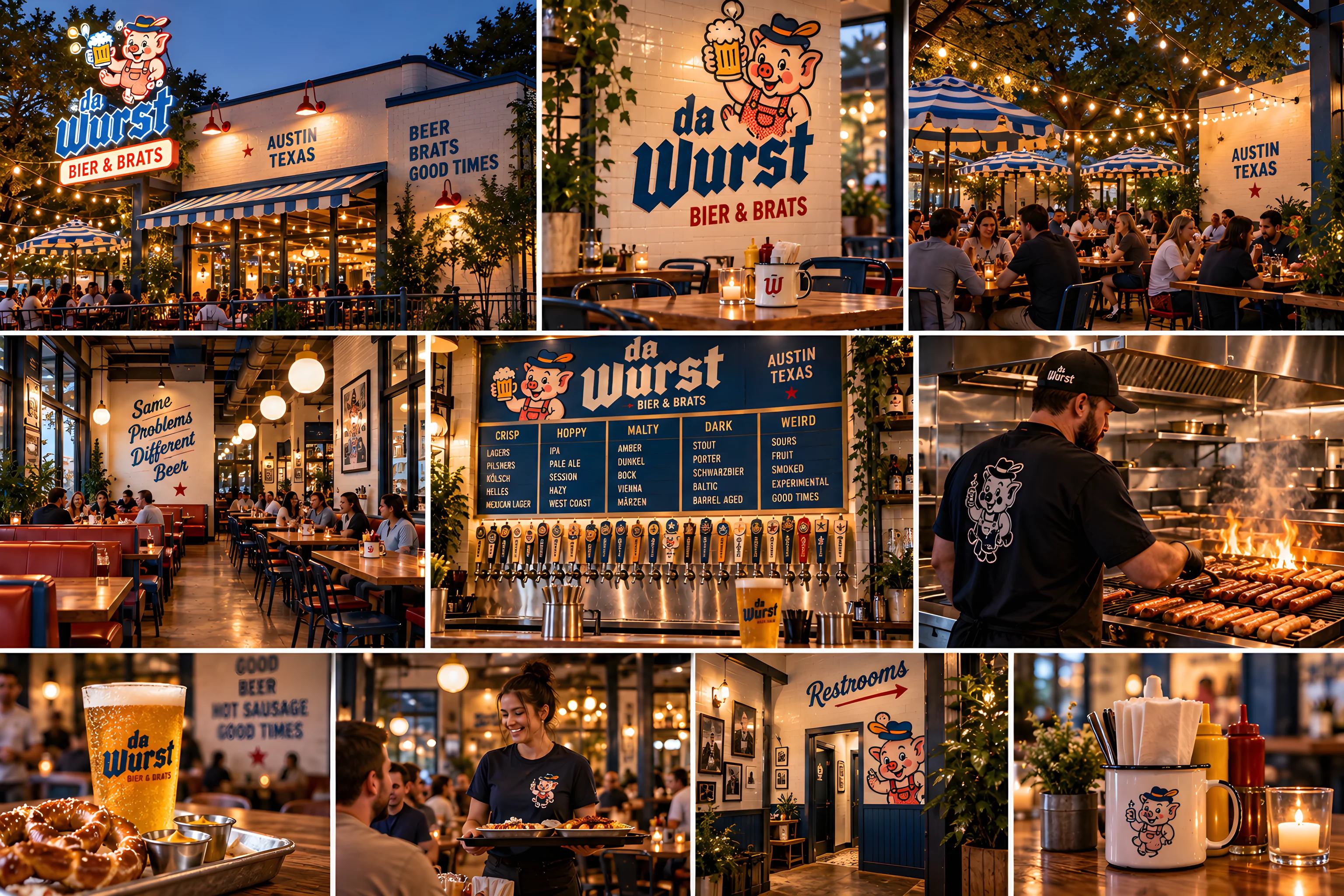 More snapshots from Da Wurst